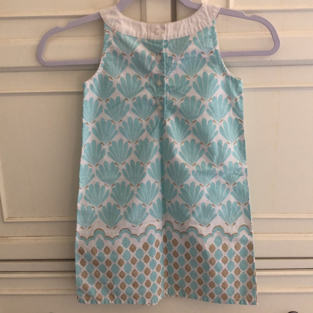 Gymboree Scallop Shell Sleeveless Shift Dress - Picture 5 of 11